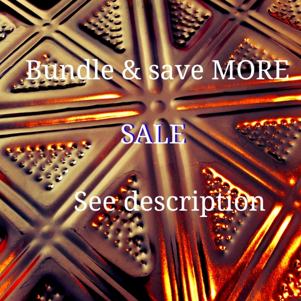 Bundle sale 3+ bundles see description for details